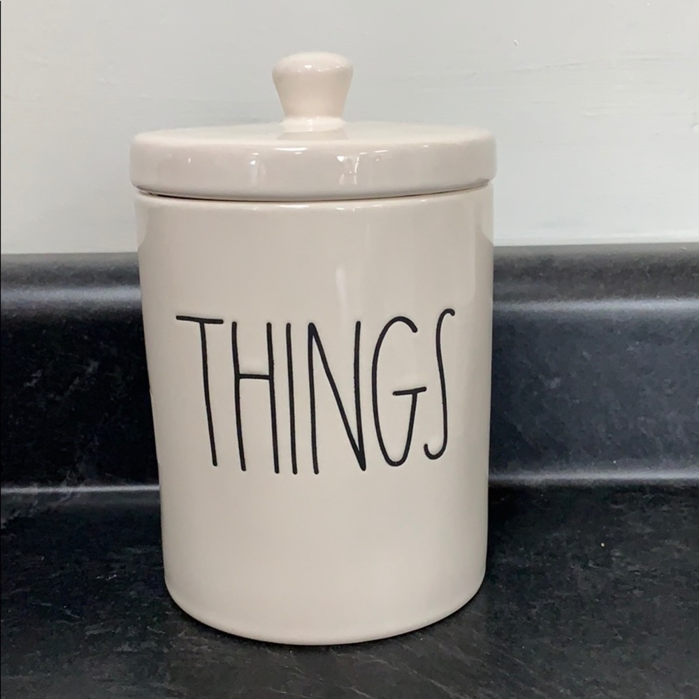 Rae Dunn THINGS Small Canister